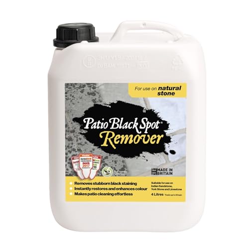 How to remove black spot from patio How to remove black spot from patio