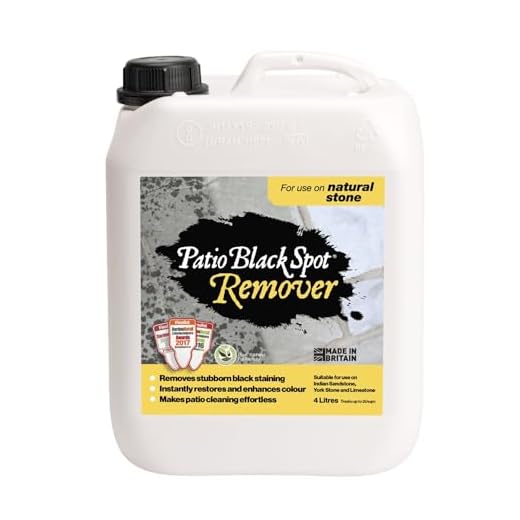 Biodegradable Patio Black Spot Cleaner 4L