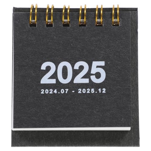 COHEALI Desktop Calendar Standing Calendar for Office Use Decorative Desk Organizer Thick Material Compact Design for Easy Planning and Scheduling
