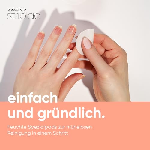 alessandro Striplac Prep & Shine Pads - 2in1 Spezialpads für Nägel - Reinigung & Extra Glanz Booster nach Lackieren - Optimale Vorbereitung… – Ansicht 3
