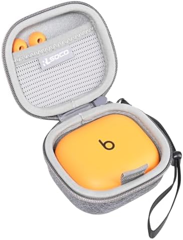 Hard Case for Powerbeats Pro 2 - RLSOCO Carrying Case for Beats Powerbeats Pro 2 Wireless Bluetooth Earbuds | Compact Design with YKK Zipper & Scratch Protection - Grey (Case Only)