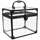 Organisation facile : rangez vos disques vinyles, CD et dvd dans un seul coffret transparent et facile d'accès