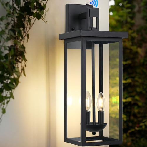 ZSMAIKU 22 in Dawn to Dusk Outdoor Light Fixture,Large Outdoor Wall Lights