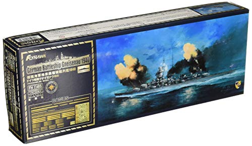 フライホークモデル 1/700 ドイツ海軍 戦艦 グナイゼナウ 1940 豪華版 プラモデル FLYFH1149S