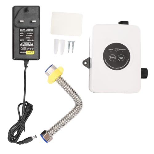 100W 24V Water Pressure Booster Pump Intelligent Sensing Automatic Booster Pump for Household Use (UK Plug)