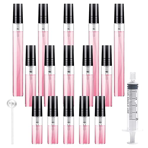 Mini Flacone Spray 5ml/10ml/15ml Campioni Profumi 15 Pezzi Mini Atomizzatore Profumo Atomizzatore di Profumo Flaconi Spray per Profumi Cosmetici