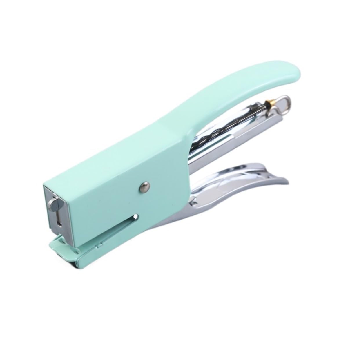 Cucitrice da Scrivania Pinza for Rilegatura Classica Cucitrice Manuale Confezionatrice Salva-Lavoro Piccola Rilegatrice for Ufficio Spillatrici per Ufficio(Grün)