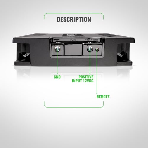 Image of Banda Audiopart BEAT 3001 Car Amplifier 3000W RMS Monoblock Class D 1 Ohm Full-Range Car Audio Amp, Mono Block Amplifier for Subwoofers, Sub Amp, Bass Amplifier & Car Stereo Systems, MID BASS