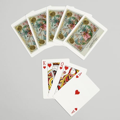 Lantern Press Allegro Brand Baraja de 52 Cartas Tamaño Poker miniatura 7