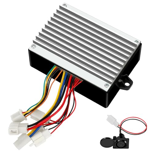 Image of EOPOAYI MX500 Controller Replacement for Razor MX650 V14+ MX500 V21+ SX500 McGrath Electric Dirt Rocket Bike RSF650 EcoSmart Metro Scooter Dirt Quad 500 ATV, 36V Control Module with 3 Pin Charger Port