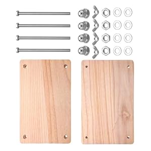 Zemusinet Buchpresse Set aus Bambusholz