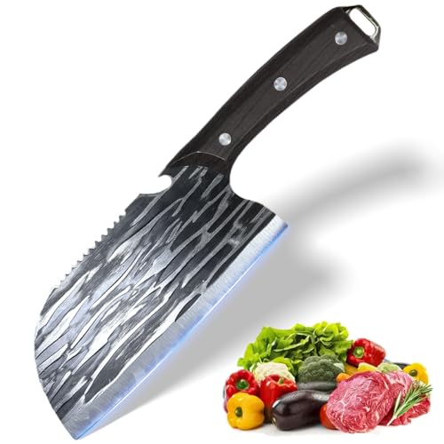 La mejor comparación de Cuchillo para carnes - solo los mejores. 43 Cuchillo De Carnicero De 7 Pulgadas,Cuchillo Para Rebanar,Cuchillo De Cocina De Acero Inoxidable,Cuchillo De...