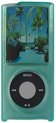 Apple iPod Nano 4th Generation Cases, Snap On Hard Plastic Shell Skin Protective Cover Case for Apple iPod Nano 4th Generation (Green)