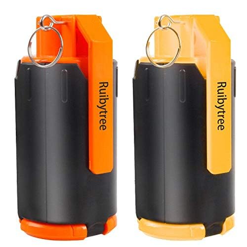 Ruibytree Tactical G renade for Nref CS Rival Battle Game, Strike Games(1 Yellow+ 1 Orang)