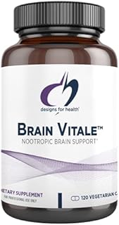 Designs for Health - Brain Vitale Supports Brain Function, 120 Vegetarian Capsules
