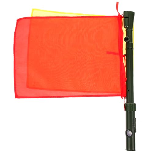BESPORTBLE Multi-function Referee Flag Signal Flag Handheld for Training Red/white/red/green/yellow for Outdoor Activities