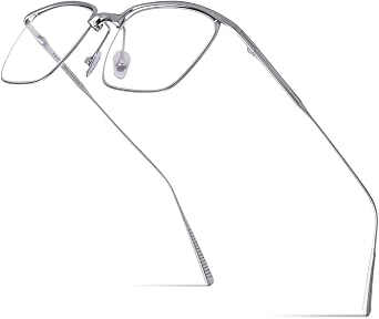 نظارات FONEX Pure Titanium Frame نظارات مربعة للرجال نظارات بصرية F85724