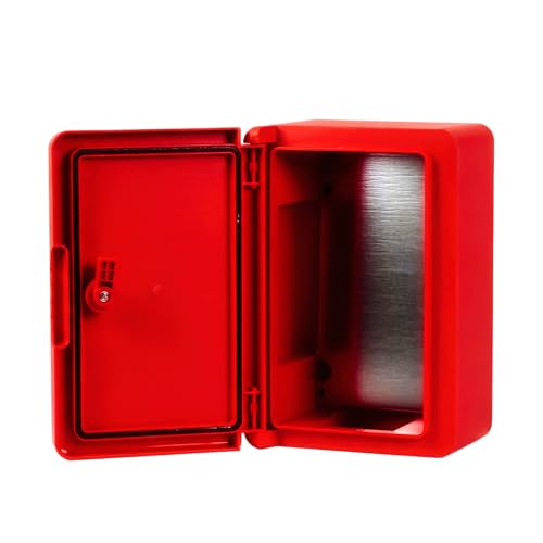 Coffret électrique extérieur étanche IP65 en ABS rouge haute résistance