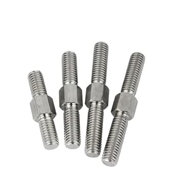 Amazon.com: Double End Threaded Screw Rod M3 M4 M5 M6 M8 M10 M12 M14 ...