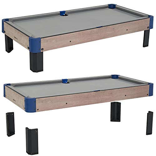 Amazon Basics Tabletop Billiards Pool Table with Accessories MadCity