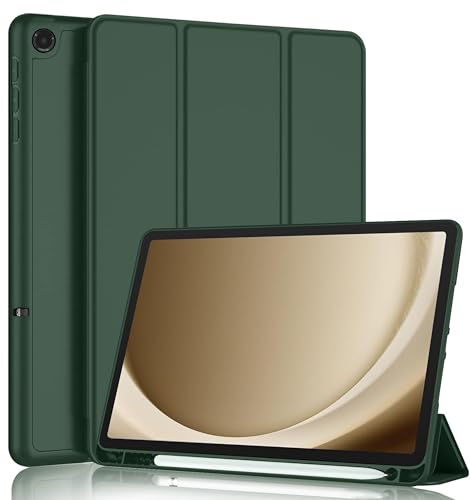 Image of TGK Case for Samsung Galaxy Tab A11+ Plus 11 Inch 2025 Cover /Galaxy Tab A9 Plus 2023 Trifold Smart Stand Flip Cover (Green)
