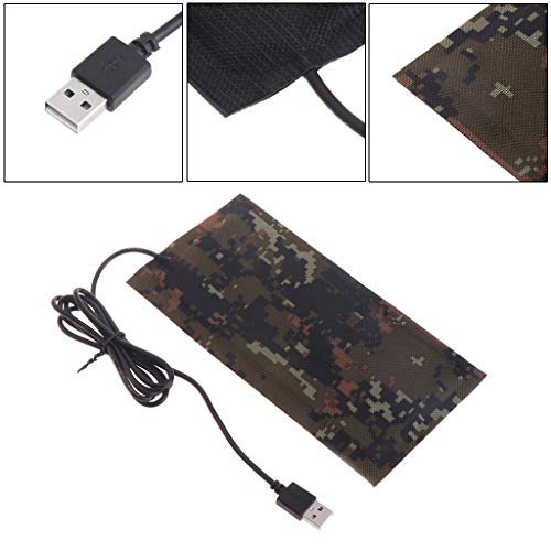 kdjsicPet USB Warmtemat Reptiel Koolstofvezel Constant Warmer Waterdicht Bed 5W 7W - Afbeelding 8