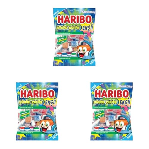 Haribo Sound Cubes 70 g 3lü paket