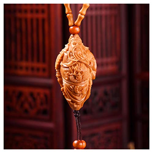 Preisvergleich Produktbild HongTeng Kernschnitzen Armband, Auto-Anhänger, chinesische Antiquitäten, Geeignet for Geschenke oder Sammlung, 20 × 37mm