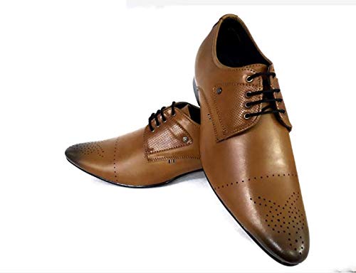 Krishna Footwear Light Brown Rexine 