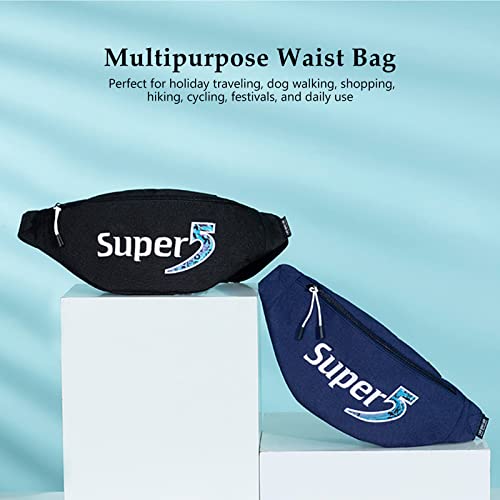 Coniya Borsttas Voor Heren,Dames Heuptas voor heren met zak Ritssluiting Verstelbare riem Heuptas Multifunctionele heuptas Heuptassen Schoudertas Pouch Borsttas voor sportschool Fitness Workout Reizen - Image 4