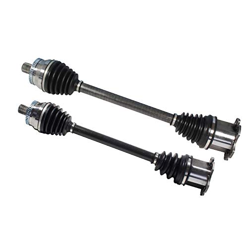 CV Axle Joint Shaft Assembly 2 Piece Pair Set for 2004 2005 2006 2007 2008 2009 Audi S4 A4 RS4 4.2L V8, CV Axle Shaft Assembly Manual Trans, CV Axles Front Left or Right
