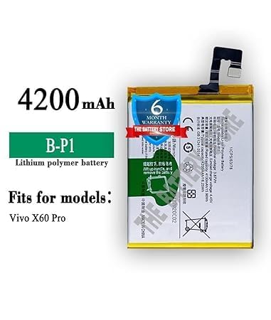 Image of THE BATTERY STORE Original B-P1 Battery for Vivo X60 Pro Battery with 6 Month Warranty**** (PPP234)