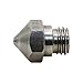 BIQU Upgrade Wear Resistant MK10 Nozzles M7 0.4mm Threaded Stainless Steel Nozzle Extrusion Head (Pack of 5pcs)