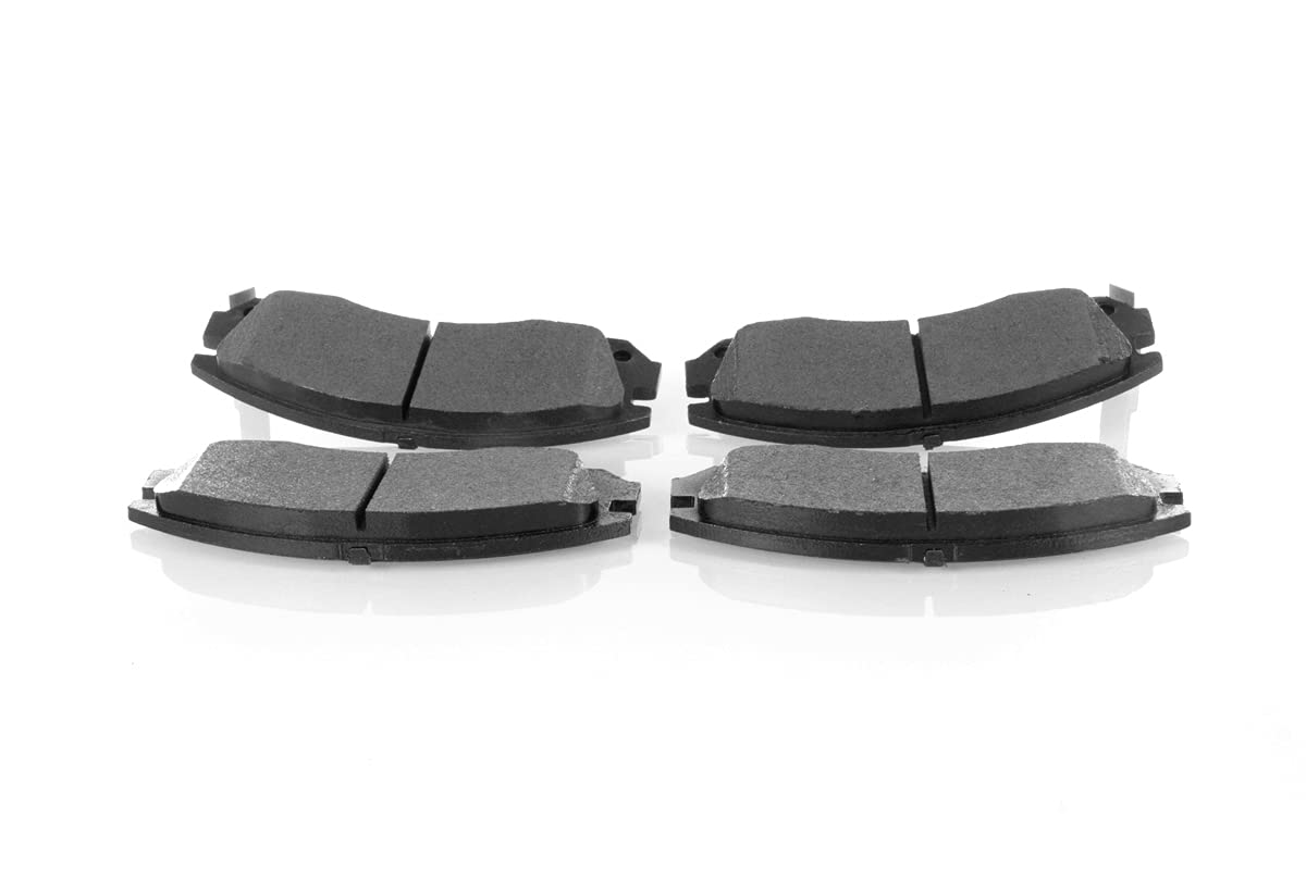 Kit Pastiglie Freno Anteriori GH-411512 Per Jaguar S-Type E XJ | Con Accessori, Senza Sensore Usura | Ricambio Originale