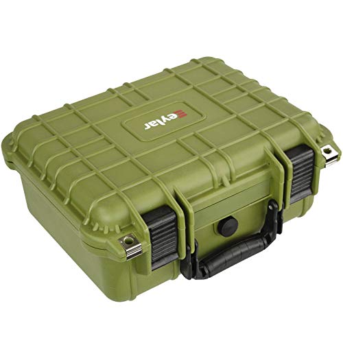 Eylar Protective Gear And Camera Hard Case Water & Shock Proof With Foam 13.37 Inch 11.62 Inch 6 Inch Od Green (Green) #TOP3