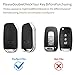 Creativity Suitable for Kia key cover. Beautiful TPU Key Case Compatible with Seltos Soul Telluride Sorento NIRO K5 Cerato Sportage Forte Ceed 4/5 Buttons Smart Remote Key (Silver Combination)