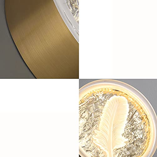 Lampe murale de base LED design plume pour coin lecture calme - 6