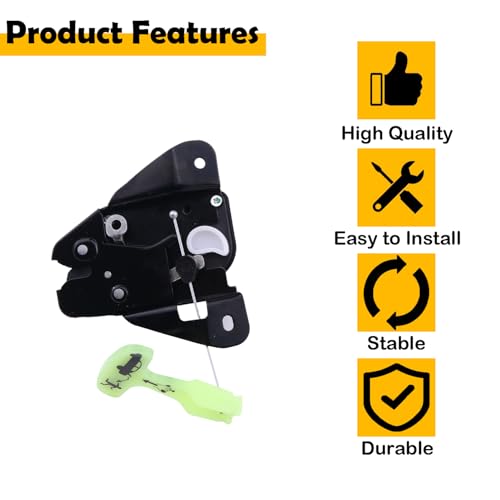 Image of 931-714 Trunk Latch Actuator Compatible with 2011-2014 Chrysler 200, 2005-2018 Chrysler 300, 2006-2018 Dodge Charger Challenger, 2008-2014 Avenger, 2013-2016 Dart