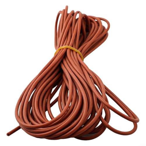 12K Carbon Fiber Infrared Heating Cable for Indoor Underfloor Use, Silicone Rubber Insulated, 33 Ohm/M Resistance, High Voltage Tested Electric Heating Wire at 3000V (10M)