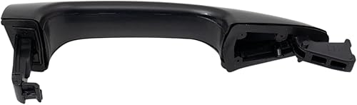 Miniatura 739 de TRQ Manija de puerta exterior delantera izquierda plateada para el lado del conductor compatible con Nissan 370Z 2009-2017