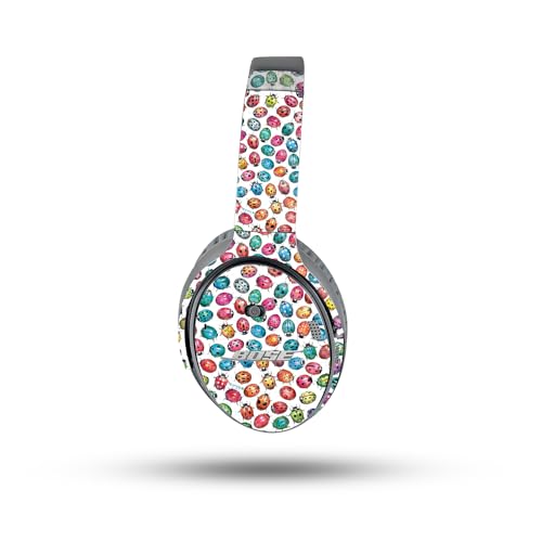 Image of MightySkins Carbon Fiber Skin Compatible with Bose QuietComfort 35 II Headphones - Color Bugs | Protective, Durable Textured Carbon Fiber Finish | Easy to Apply