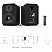 Bestisan SR04 Bluetooth Bookshelf Speakers for Record Player, Powered Studio Speaker for TV with Sub Out Port, Horn Tweeter and Optical/RCA/BT Inputs