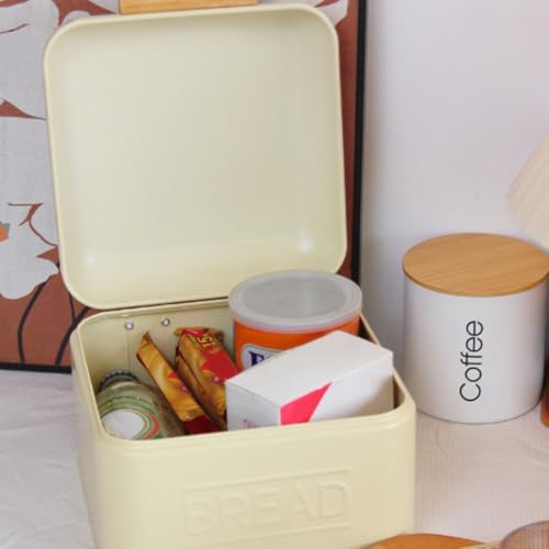 Boîte à pain rétro pour conserver vos biscuits de ferme au comptoir