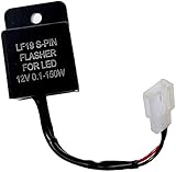 PERFEKT FÜR VIELE FAHRZEUGE - für Motorräder, Mopeds oder Quads,OEM Stecker passend für fast alle Motorrad Modelle (Original Equipment Manufacturer) 2polig (passt auch bei 3-poligem Stecker)
