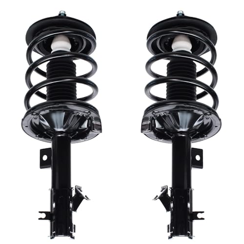 Image of Detroit Axle Front Struts + Sway Bar Links + Inner & Outer Tie Rods Replacement for 2004-2008 Nissan Maxima - 8pc Set