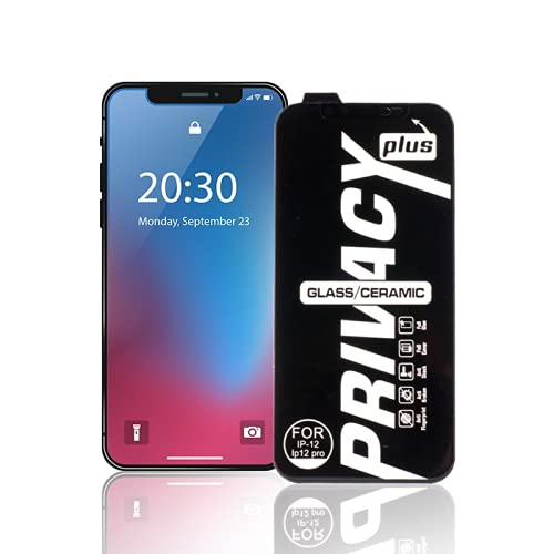 Careflection Premium Privacy Plus Tempered Ceramic/Glass Screen Protector with Camera Shutter Protector Scratch Guard for Apple iPhone 11