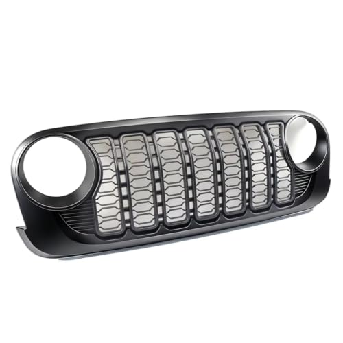 Calandre avant pour Jeep Wrangler JK finition double barre supérieure haut de gamme
