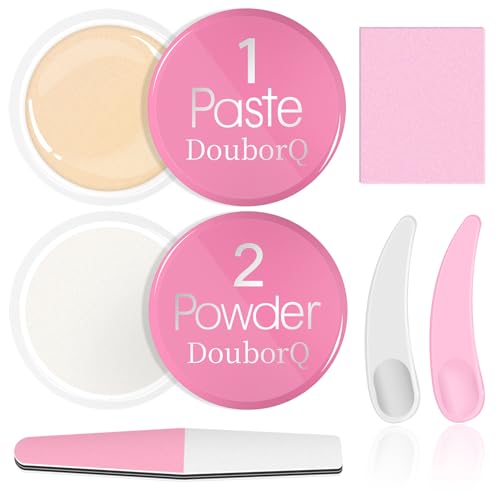Major Dijit Manicure Strengthening Kit Nail Hardener & Growth System for Damaged Weak Split Nails Natural Plate Care Buffer Set Restores Shine in 5 Minutes