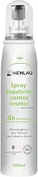 Repelente Spray contra Insetos, uso Infantil e Adulto, Proteção de 4h c/EBAAP 100ml