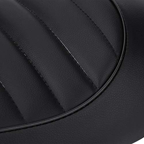 Miniatura 6 de KIMISS Motocicleta Powersports asientos PU cuero vintage asiento plano silla cojín para CG125 GN CG CB400SS (XL) asiento